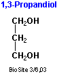 Strukturen af 1,3-propandiol