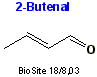 Strukturen af 2-butenal