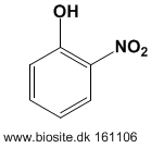 Strukturen af 2-nitrophenol