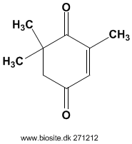 Strukturen af 4-oxoisophoron