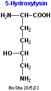 Strukturen af 5-hydroxylysin