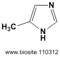 Strukturen af 5-methylimidazol