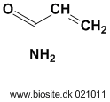 Strukturen af acrylamid