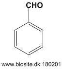 Strukturen af benzaldehyd