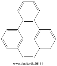 Strukturen af benzo[e]pyren