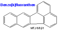 Strukturen af Benzo[k]fluoranthen