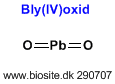 Strukturen af bly(IV)oxid