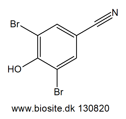 Strukturen af bromoxynil