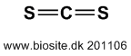 Strukturen af carbondisulfid