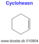Strukturen af cyclohexen