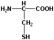 Strukturen af aminosyren cystein