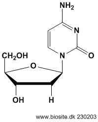 Strukturen af deoxycytidin
