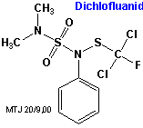 Strukturen af dichlofluanid