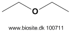 Strukturen af diethylether