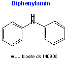 Strukturen af diphenylamin