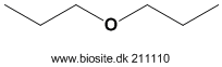 Strukturen af dipropylether