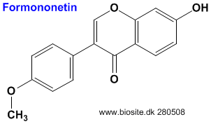 Strukturen af formononetin