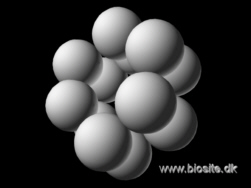 Skematisk figur af glutaminsyntetasen