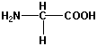 Den kemiske struktur af aminosyren glycin