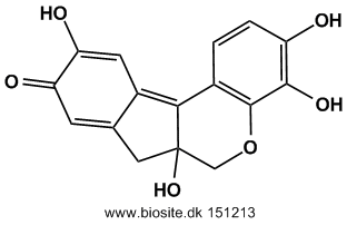 Strukturen af hematein