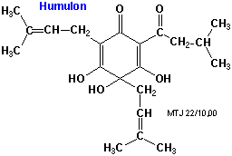 Strukturen af humulon