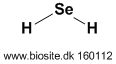 Strukturen af hydrogenselenid