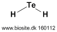 Strukturen af hydrogentellurid