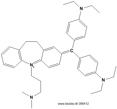 Strukturen af imipraminbl�t