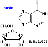 Strukturen af inosin