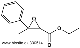 Strukturen af jordbæraldehyd
