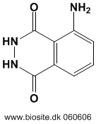 Strukturen af luminol