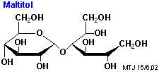 Strukturen af maltitol