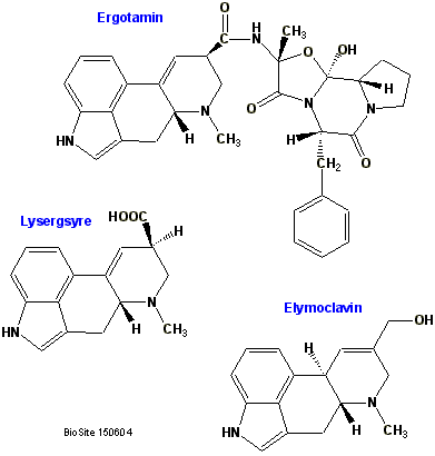 Eksempler på strukturer af meldrøjer mycotoxiner