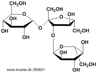 Strukturen af melizitose