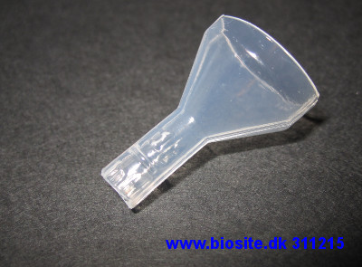 Mikrotragt af plast