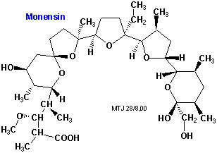 Monensin et antibiotikum