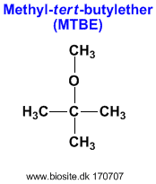 Strukturen af MTBE
