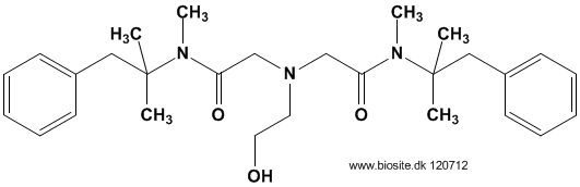 Strukturen af oxetacain