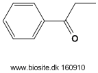Strukturen af propiophenon