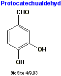 Strukturen af protocatechualdehyd