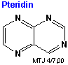 Strukturen af pteridin