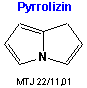 Strukturen af pyrrolizin