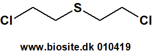 Strukturen af sennepsgas