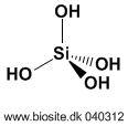 Strukturen af siliciumsyre