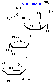 Strukturen af streptomycin