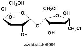 Strukturen af sucralose