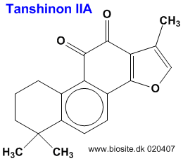 Strukturen af tanshinon IIA