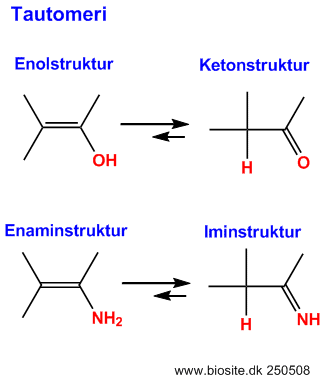 Keto-enol tautomeri