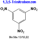 Strukturen af trinitrobenzen