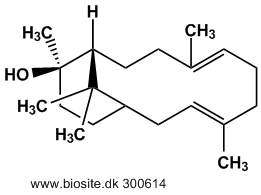 Strukturen af verticillol